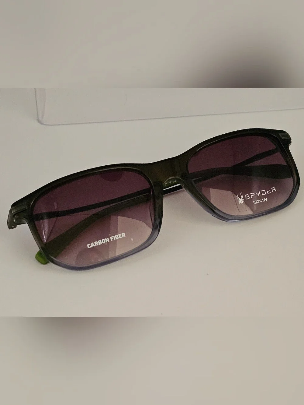 Spyder Men’s Black Sunglasses with Case